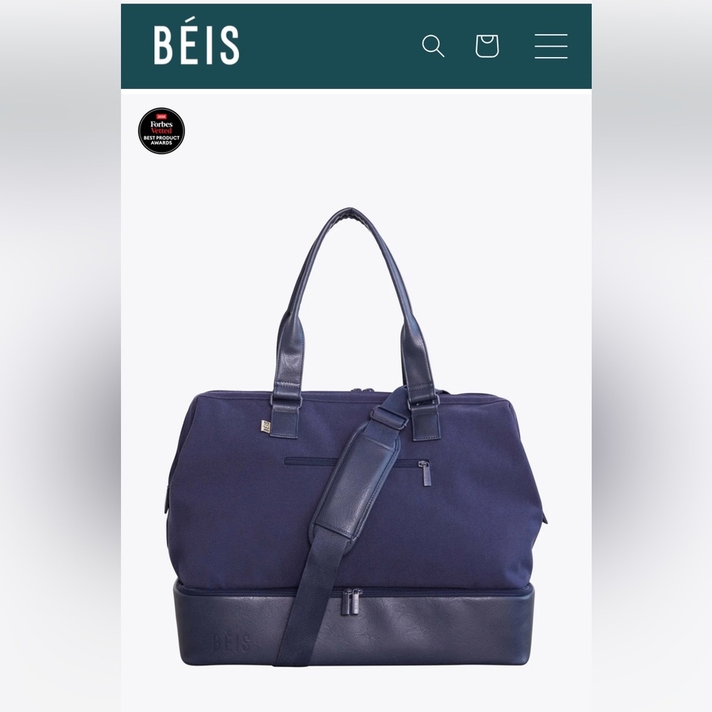 BEIS Navy Travel Bag